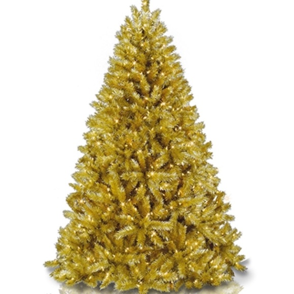 Treetopia Toasted Champagne Gold Tinsel Tree 6feet - Picture 1 of 5
